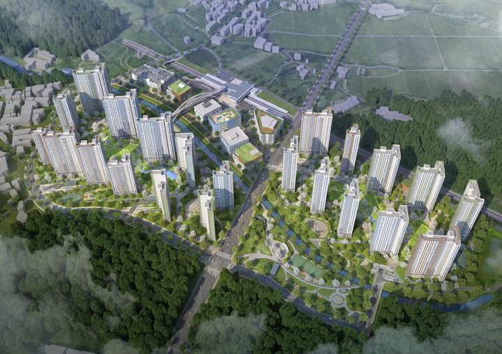  이천 신둔도예촌역세권 조감도(사진=경기도 제공) *재판매 및 DB 금지