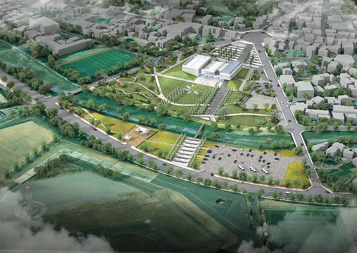 평창올림픽플라자 조감도. *재판매 및 DB 금지