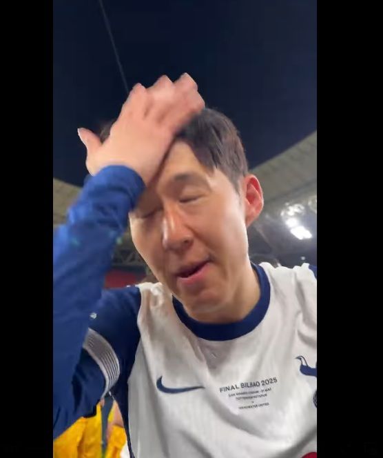 [서울=뉴시스]손흥민 영광의 상처. (사진=토트넘 소셜미디어 영상 캡처) 2025.05.21. photo@newsis.com *재판매 및 DB 금지