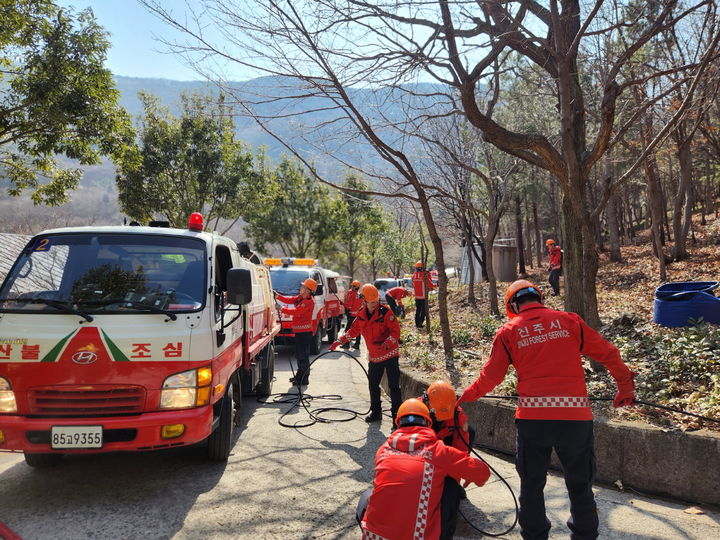 [진주=뉴시스] 진주시, 봄철 산불조심기간 운영 종료.(사진=진주시 제공).2025.05.22.photo@newsis.com *재판매 및 DB 금지