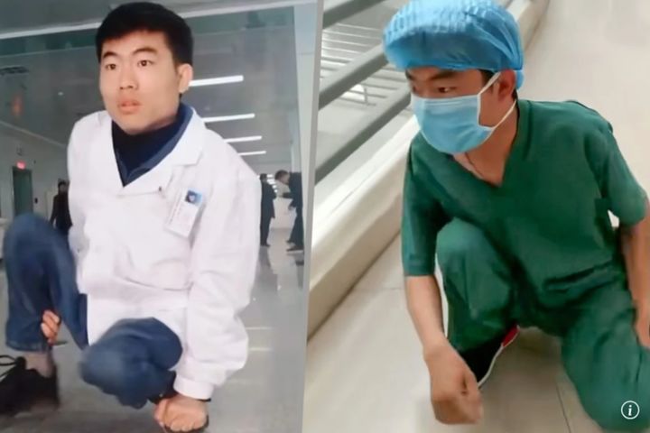 [서울=뉴시스] 중국에서 평생 뇌성마비를 앓았지만 의사의 꿈을 이룬 장씨(37)의 사연이 전해졌다.(사진=SCMP 캡쳐) 2025.05.22 *재판매 및 DB 금지