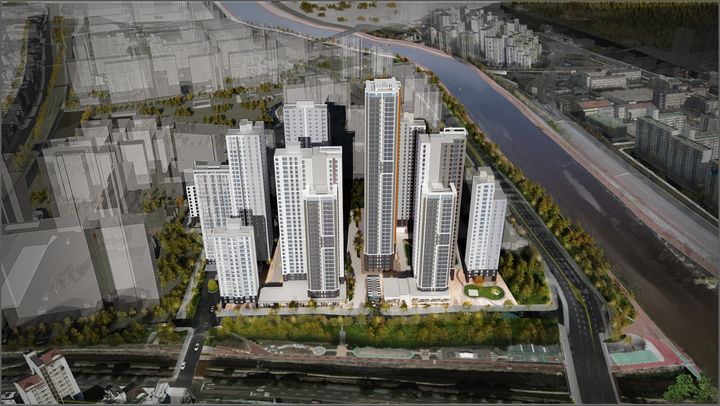 [서울=뉴시스] 삼환도봉아파트 정비계획(안) 조감도. 2025.05.23. (자료=도봉구 제공) *재판매 및 DB 금지