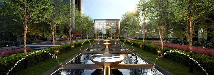 HDC현대산업개발이 제안한 조경 이미지. (사진=HDC현대산업개발 제공) *재판매 및 DB 금지