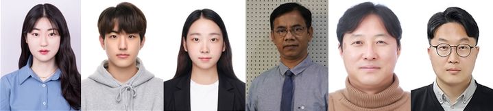 [대전=뉴시스] 국립한밭대 신소재공학과 김정현 교수 연구팀. (사진=국립한밭대 제공) *재판매 및 DB 금지