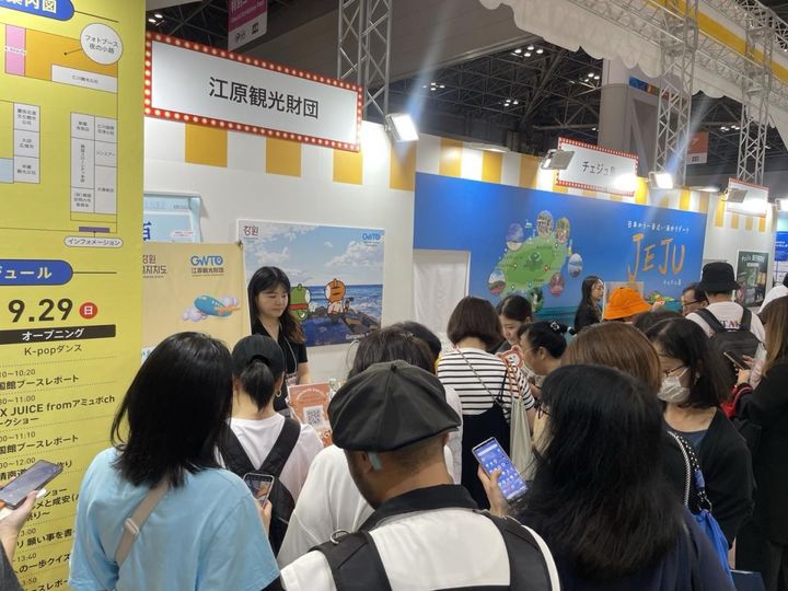 [춘천=뉴시스] 23일 강원특별자치도(도지사 김진태)와 강원관광재단은 오는 26일까지 도내 관광업계와 함께 대만 타이베이에서 열리는 ‘2025 타이베이 국제 관광박람회에 참가해 강원 관광 해외 홍보마케팅을 본격 추진한다 고 밝혔다. 강원관광재단 제공 *재판매 및 DB 금지