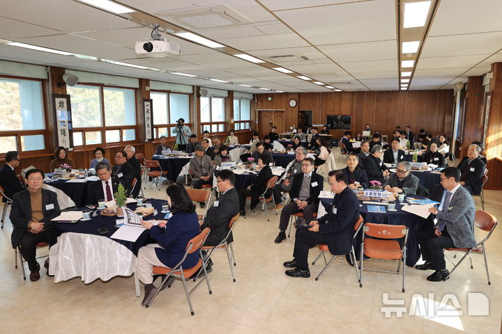 [진천=뉴시스] 10기 진천군 정책자문단 운영 자료사진.