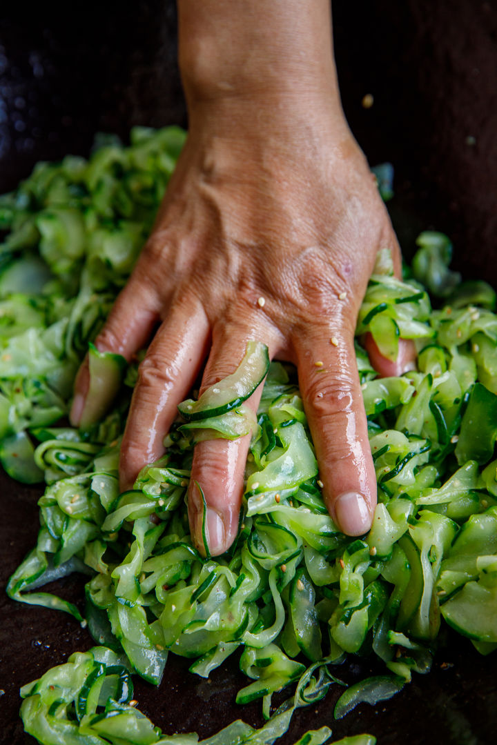 [서울=뉴시스] 청마사 오이나물 (사진=한국불교문화사업단 제공) 2025.05.24. photo@newsis.com *재판매 및 DB 금지
