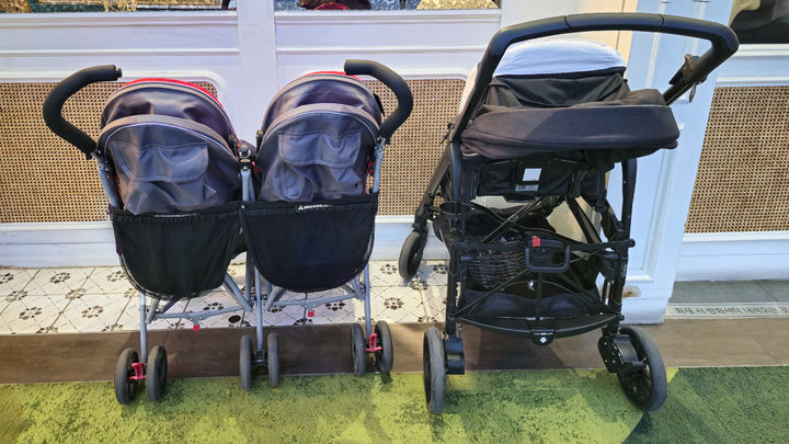 "美 수입 유모차 97% 중국산"...관세 때문에 육아 비용↑ - 뉴스 썸네일 이미지