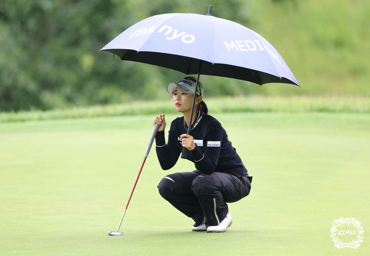 [서울=뉴시스]KLPGA 투어 이채은. (사진=KLPGA 투어 제공)