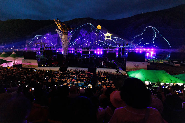 소백산철쭉제 개막식 레이져쇼 *재판매 및 DB 금지