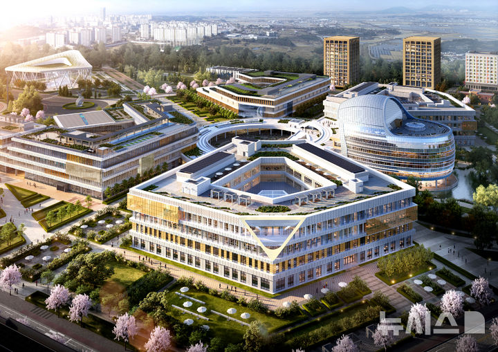 한국에너지공대(KENTECH·켄텍) 연구 2동 조감도. (이미지=켄텍 제공) photo@newsis.com