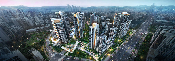 [서울=뉴시스] 현대건설이 짓는 개포주공 6·7단지 재건축 조감도. 2025.05.26. (자료=현대건설 제공) photo@newsis.com&nbsp; *재판매 및 DB 금지