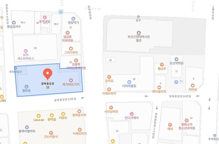 [부산=뉴시스] 부산 중구 광복로 공동직장어린이집 조성지. (사진=부산시 제공) 2025.05.26. photo@newsis.com *재판매 및 DB 금지