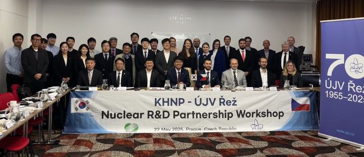 [세종=뉴시스]한수원이 지난 20일(현지 시간)부터 4일 동안 체코 주요 원자력 기관들과 기술교류회를 진행했다.(사진=한국수력원자력 제공) *재판매 및 DB 금지