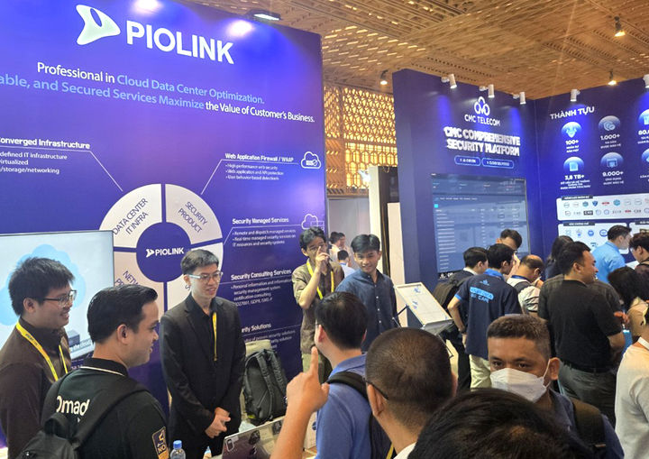 베트남 시큐리티 서밋 파이오링크 부스(사진=파이오링크 제공) *재판매 및 DB 금지