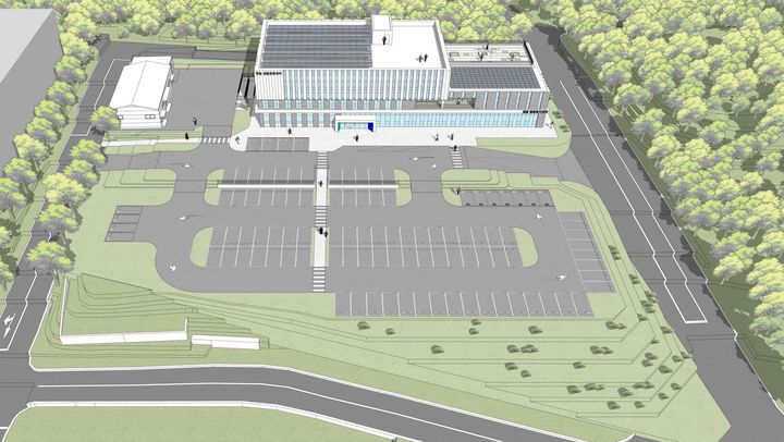 [음성=뉴시스] 음성 맹동면 행정복지센터 신청사 조감도. (사진=음성군 제공) photo@newsis.com *재판매 및 DB 금지