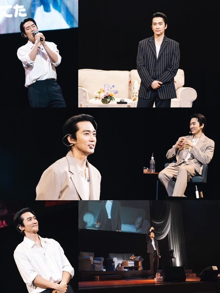 [서울=뉴시스] 배우 송승헌이 지난 23~24일 일본 고베·도쿄에서 팬미팅 '재팬 프리미어 2025(Japan Premier 2025)'를 성료했다. (사진=킹콩 by 스타쉽 제공) 2025.05.26. photo@newsis.com *재판매 및 DB 금지