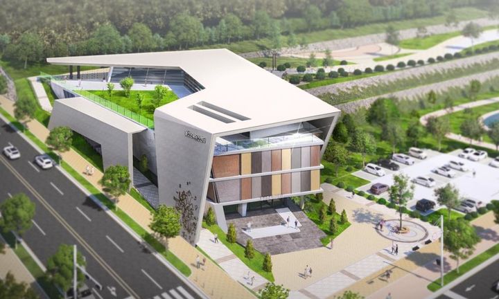 [울산=뉴시스] 울산박물관은 개방형 수장고인 울산문화유산센터 건립 사업이 문화체육관광부의 공립박물관 설립 타당성 상반기 사전평가를 통과했다고 27일 밝혔다. 사진은 조감도. (사진= 울산시 제공) 2025.05.27.photo@newsis.com *재판매 및 DB 금지