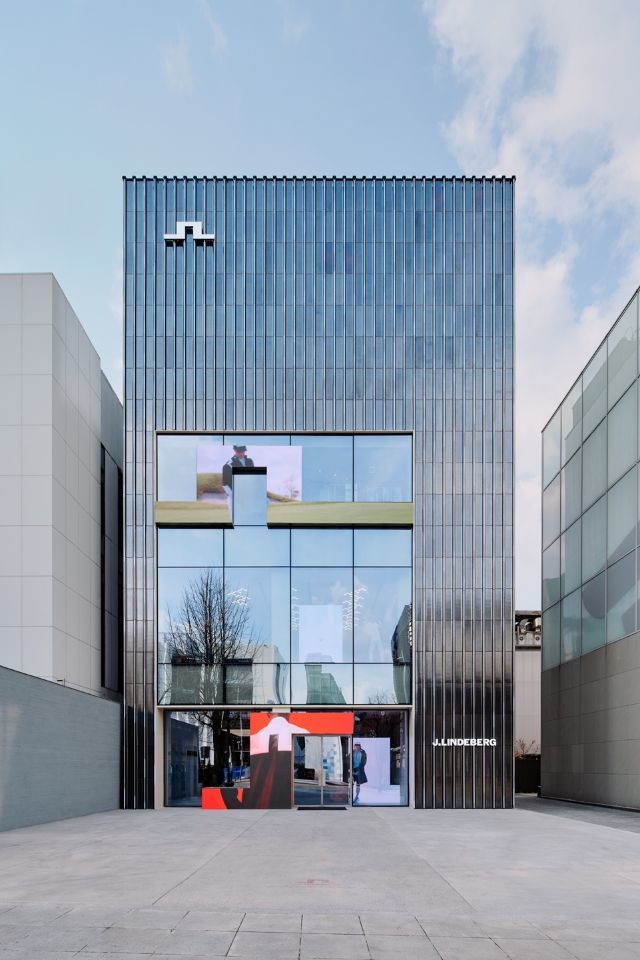 [서울=뉴시스] 제이린드버그(J.LINDEBERG) 청담 플래그십 스토어. (사진=알스퀘어디자인 제공) 2025.05.27. photo@newsis.com *재판매 및 DB 금지