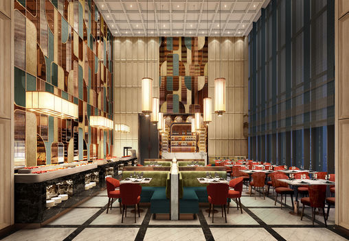 [서울=뉴시스] 조선 팰리스 서울 강남 '콘스탄스' 뷔페 모습.(사진=조선호텔앤리조트 제공) *재판매 및 DB 금지