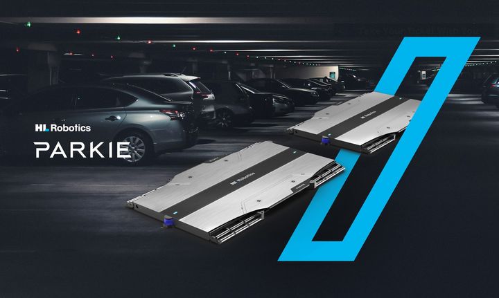 [서울=뉴시스] HL로보틱스 주차 로봇 파키. (사진=HL그룹) 2025.05.27 photo@newsis.com *재판매 및 DB 금지 *재판매 및 DB 금지