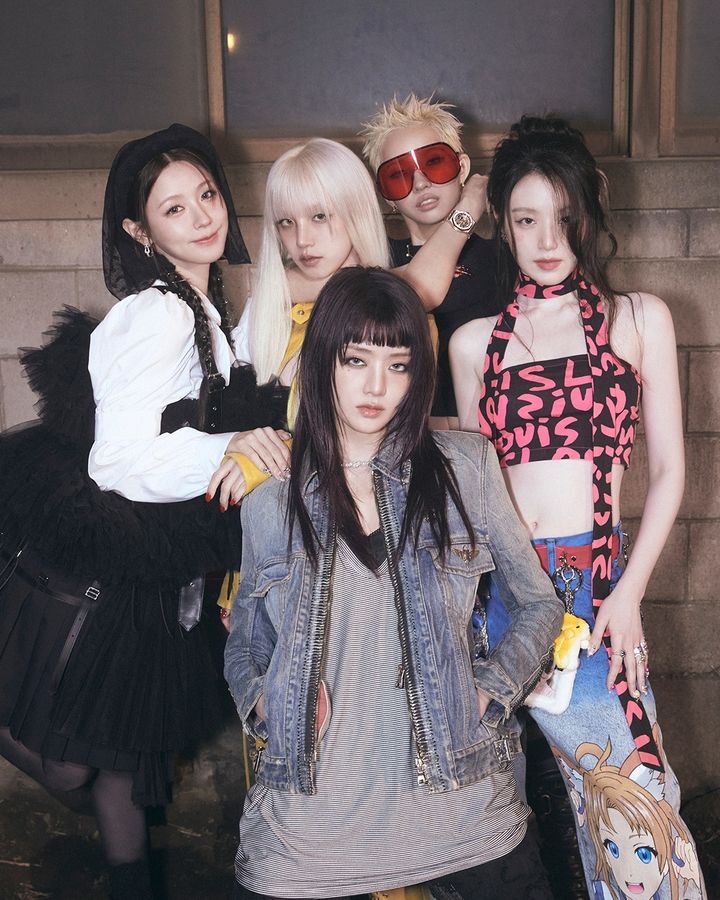 [서울=뉴시스] 아이들. (사진 = 큐브 엔터테인먼트 제공) 2025.05.27. photo@newsis.com *재판매 및 DB 금지