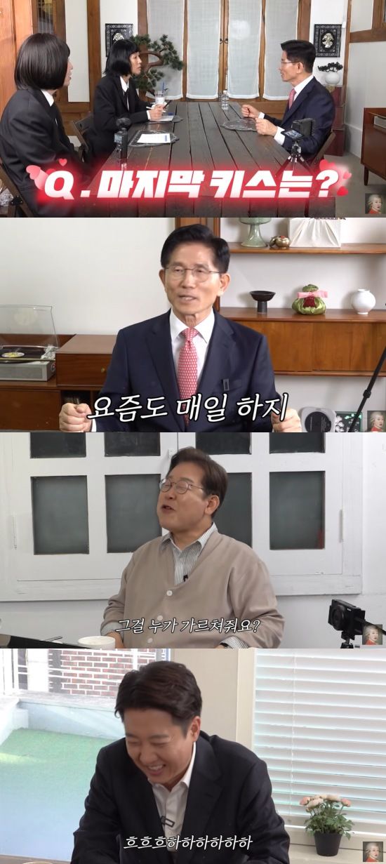 [서울=뉴시스] 방송인 홍진경이 대선주자들을 만났다. (사진=유튜브 채널 '공부왕찐천재 홍진경' 캡처) 2025.05.27 photo@newsis.com&nbsp;&nbsp; *재판매 및 DB 금지