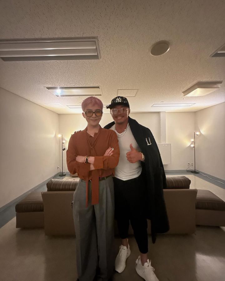 [서울=뉴시스] 지드래곤(왼쪽)·추성훈. (사진=추성훈 인스타그램 캡처) 2025.05.27. photo@newsis.com *재판매 및 DB 금지