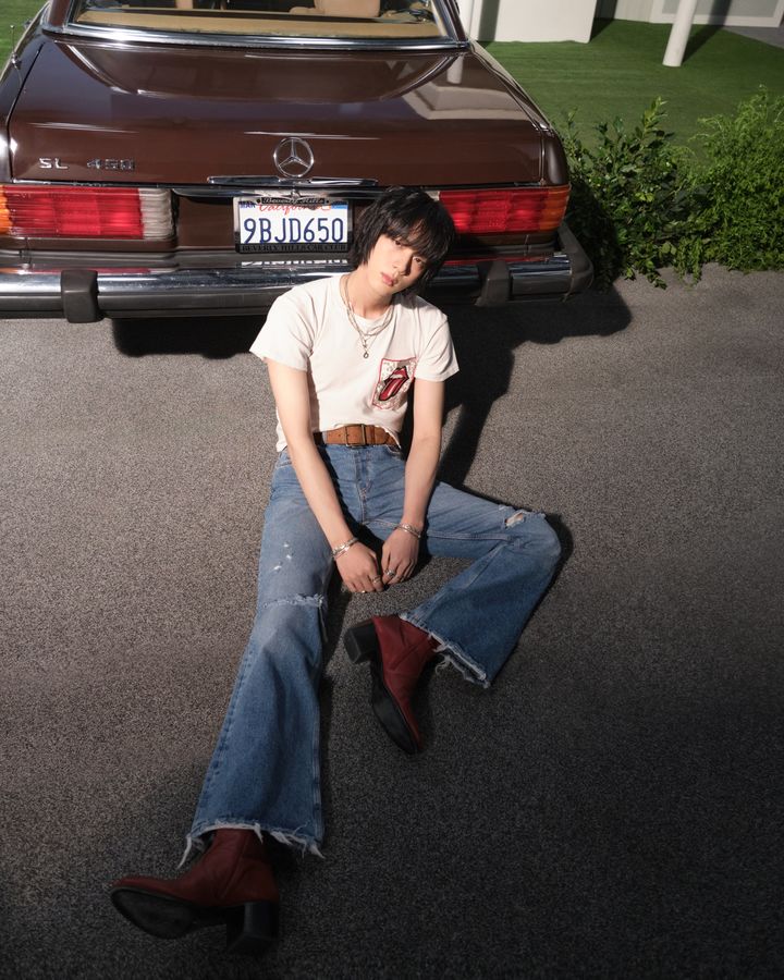 [서울=뉴시스] 방탄소년단 진. (사진 = 빅히트 뮤직 제공) 2025.05.27. photo@newsis.com *재판매 및 DB 금지