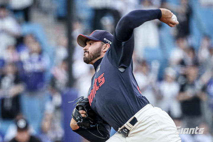 [서울=뉴시스] 프로야구 롯데 자이언츠의 알렉 감보아. (사진 = 롯데 자이언츠 제공) *재판매 및 DB 금지
