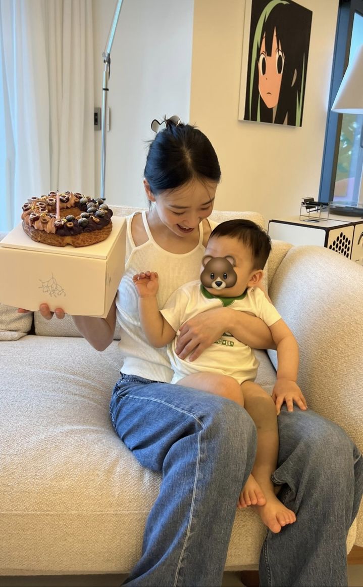 [서울=뉴시스] 손연재가 육아 근황을 밝혔다. (사진=손연재 인스타그램 캡처) 2025.05.28. photo@newsis.com *재판매 및 DB 금지
