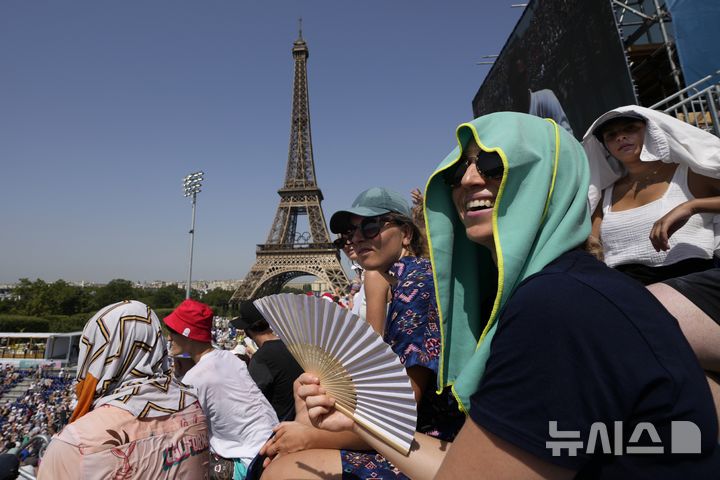 [AP/뉴시스] 2024년 7월 파리 하계올림픽 더위