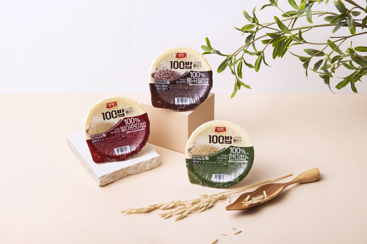 [서울=뉴시스] 동원F&B '양반100밥' 이미지(사진=동원F&B 제공) *재판매 및 DB 금지