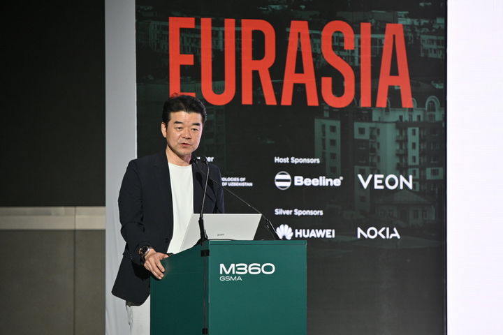 'M360 유라시아 2025'에서 발표하고 있는 남태욱 본부장(사진-아톤 제공) *재판매 및 DB 금지