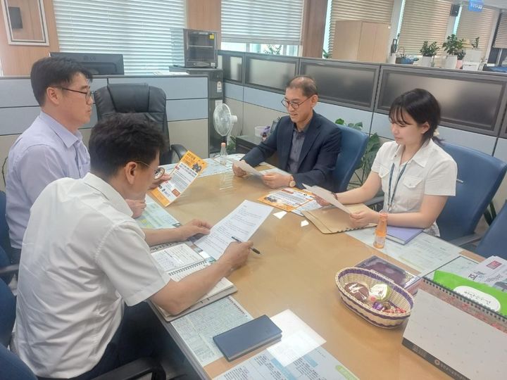 [합천=뉴시스] 합천경찰서‧합천군청 ‘노쇼’ 사기 범죄 예방 간담회 개최&nbsp; (사진=합천군 제공) 2025. 05. 28. photo@newsis.com *재판매 및 DB 금지