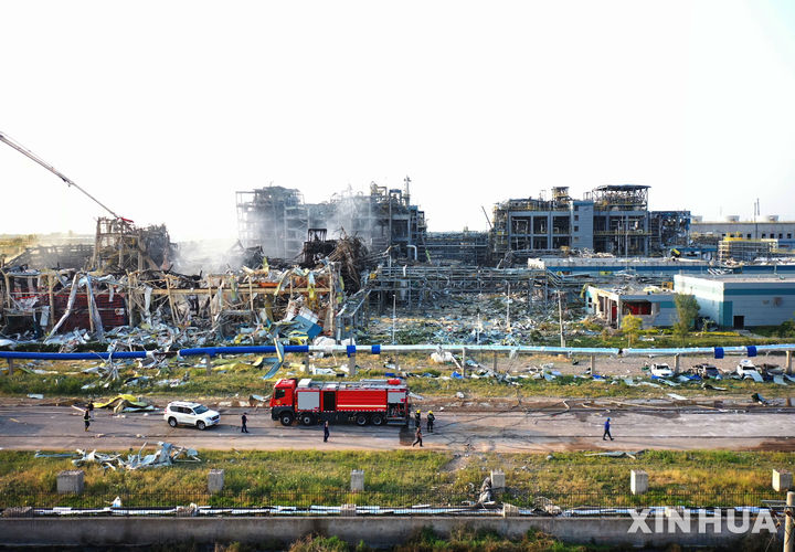 중국 북부 바이오테크 공장 폭발로 사망자 7명 발생