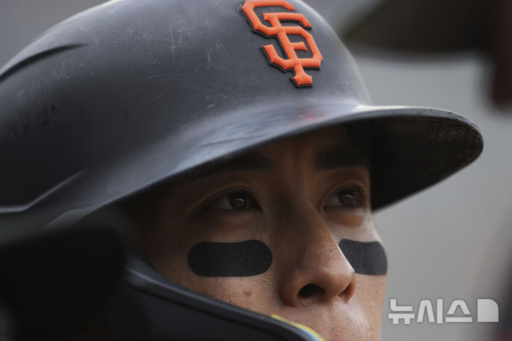 [디트로이트=AP/뉴시스] 메이저리그(MLB) 샌프란시스코 자이언츠의 이정후. 2025.05.28.