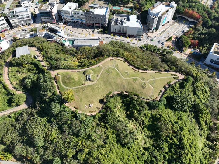 [서울=뉴시스] 세종 한솔동 고분군 전경 (사진=세종시 제공) 2025.05.29. photo@newsis.com *재판매 및 DB 금지