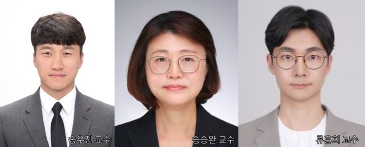 [대전=뉴시스] 충남대&nbsp; 유기재료공학과 송우진 교수팀. (사진=충남대 제공)&nbsp; *재판매 및 DB 금지