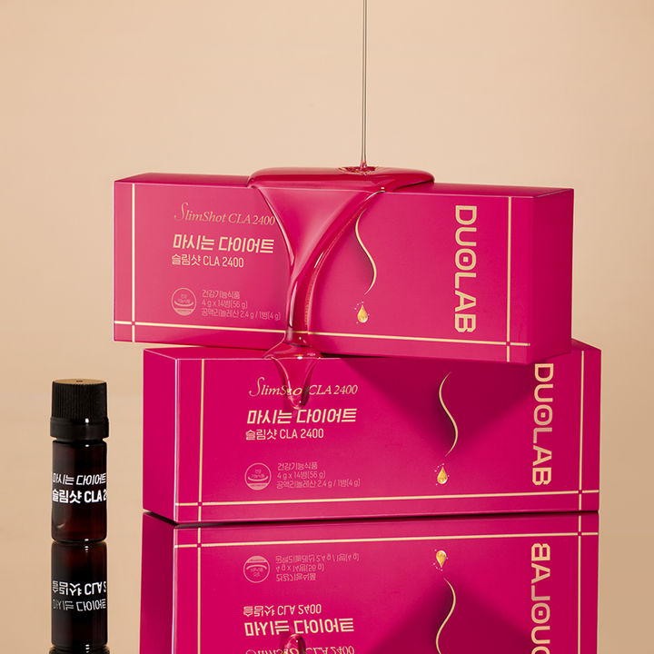 [서울=뉴시스] 쎌바이오텍 듀오랩, 국내 최초 액상형 CLA '마시는 다이어트 슬림샷 CLA 2400' 출시 (사진=쎌바이오텍 제공) 2025.05.29. photo@newsis.com *재판매 및 DB 금지