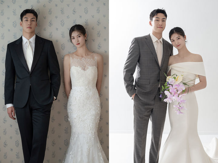 [서울=뉴시스] 배구선수 손태훈과 결혼하는 여자농구 용인 삼성생명의 윤예빈. (사진=용인 삼성생명 제공) *재판매 및 DB 금지