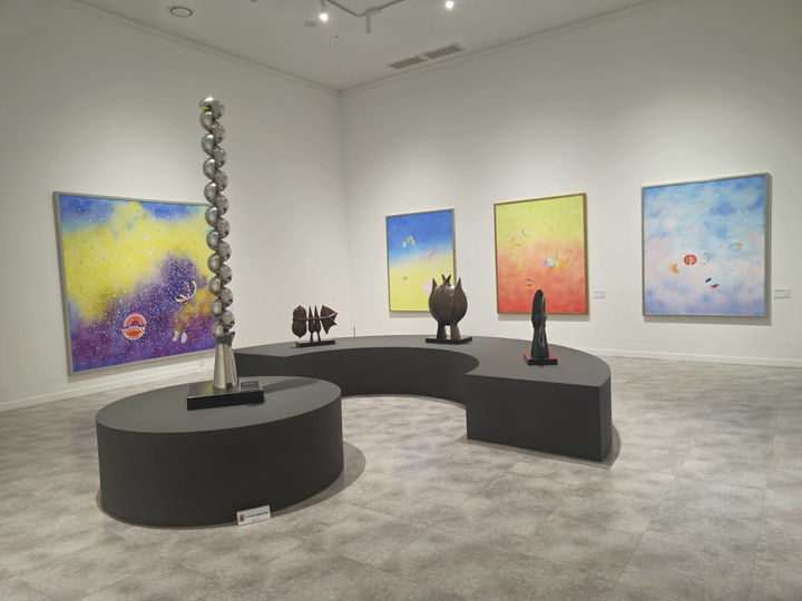 [진주=뉴시스]진주시립이성자미술관, 개관 10주년 기념 기획 특별전 심포니.(사진=진주시 제공).2025.05.29.photo@newsis.com *재판매 및 DB 금지