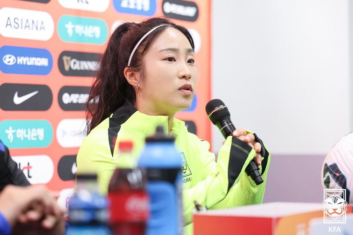 [서울=뉴시스] 여자 축구 국가대표 이영주. (사진=대한축구협회 제공) *재판매 및 DB 금지