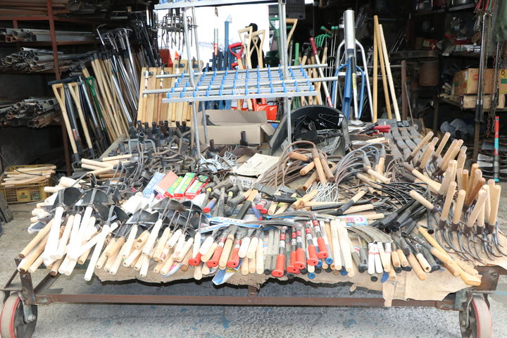 [금산=뉴시스] 금산금빛시장 내 대장간 모습.&nbsp; *재판매 및 DB 금지