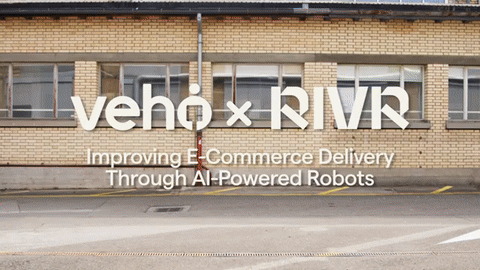 [서울=뉴시스] 리버(RIVR)는 미국 물류회사 비호(Veho)와 협력해 미국 텍사스 오스틴 지역에서 로봇 배송 서비스를 시험적으로 진행하고 있다. (영상=RIVR 유튜브) 2025.5.30 *재판매 및 DB 금지