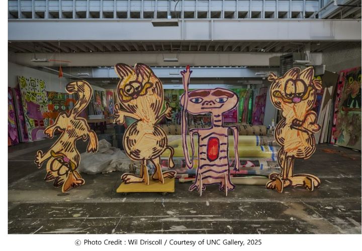 캐서린 번하드 "AI 시대에 붓 들고 그림 우습고 멋져"