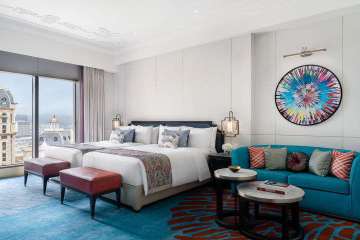 SJM의 '그랜드 리스보아 팰리스 마카오스' 객실 *재판매 및 DB 금지