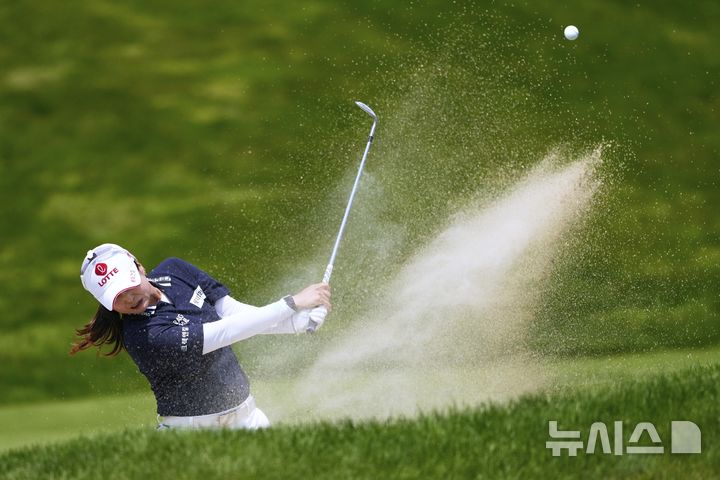 [에린=AP/뉴시스]최혜진, US여자오픈 공동 4위. 2025.06.01.