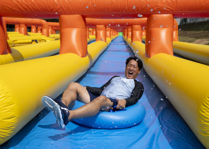 [서울=뉴시스] 에버랜드 여름축제 신규 슬라이드 '워터 버스터'_스플래쉬 슬라이드.(사진=에버랜드 제공) *재판매 및 DB 금지