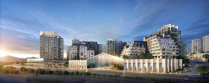 '아크로 한남' 투시도. (사진=DL이앤씨 제공) *재판매 및 DB 금지